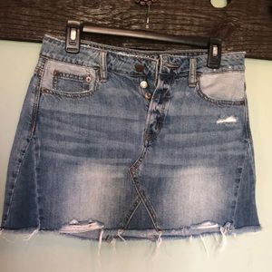 Denim skirt